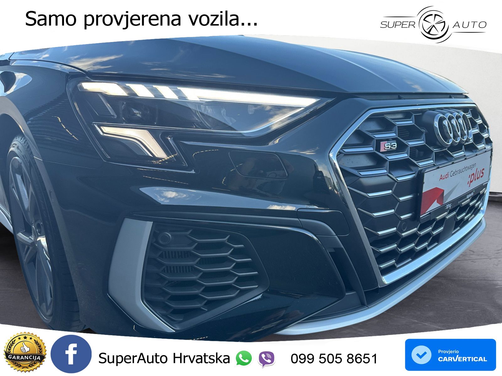 Audi S3 2.0 TFSI (310 KS) quattro S tronic