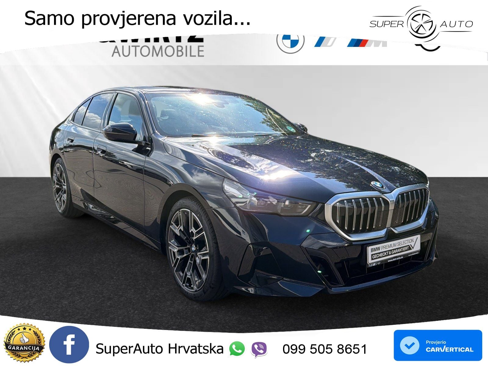 BMW 520d (197 KS) Steptronic M Sport LED+GR SJED+ACC