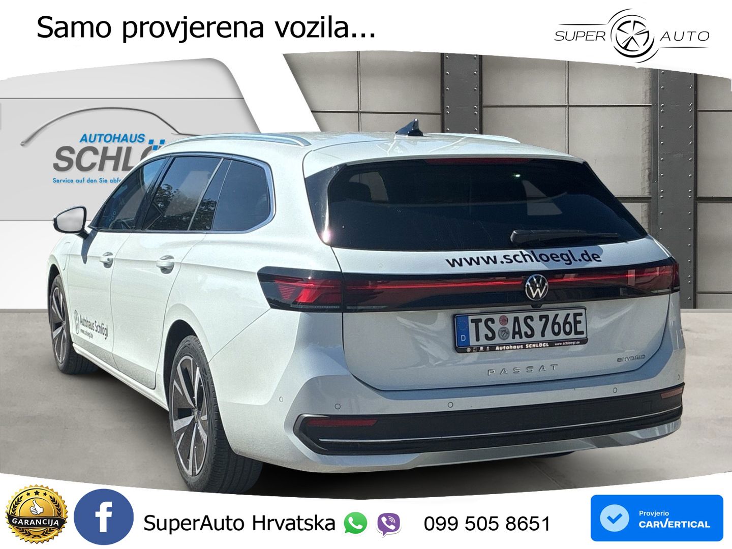 Volkswagen Passat Variant 1.5 TSI (204 KS) eHybrid DSG Business LED+GR SJED+ACC