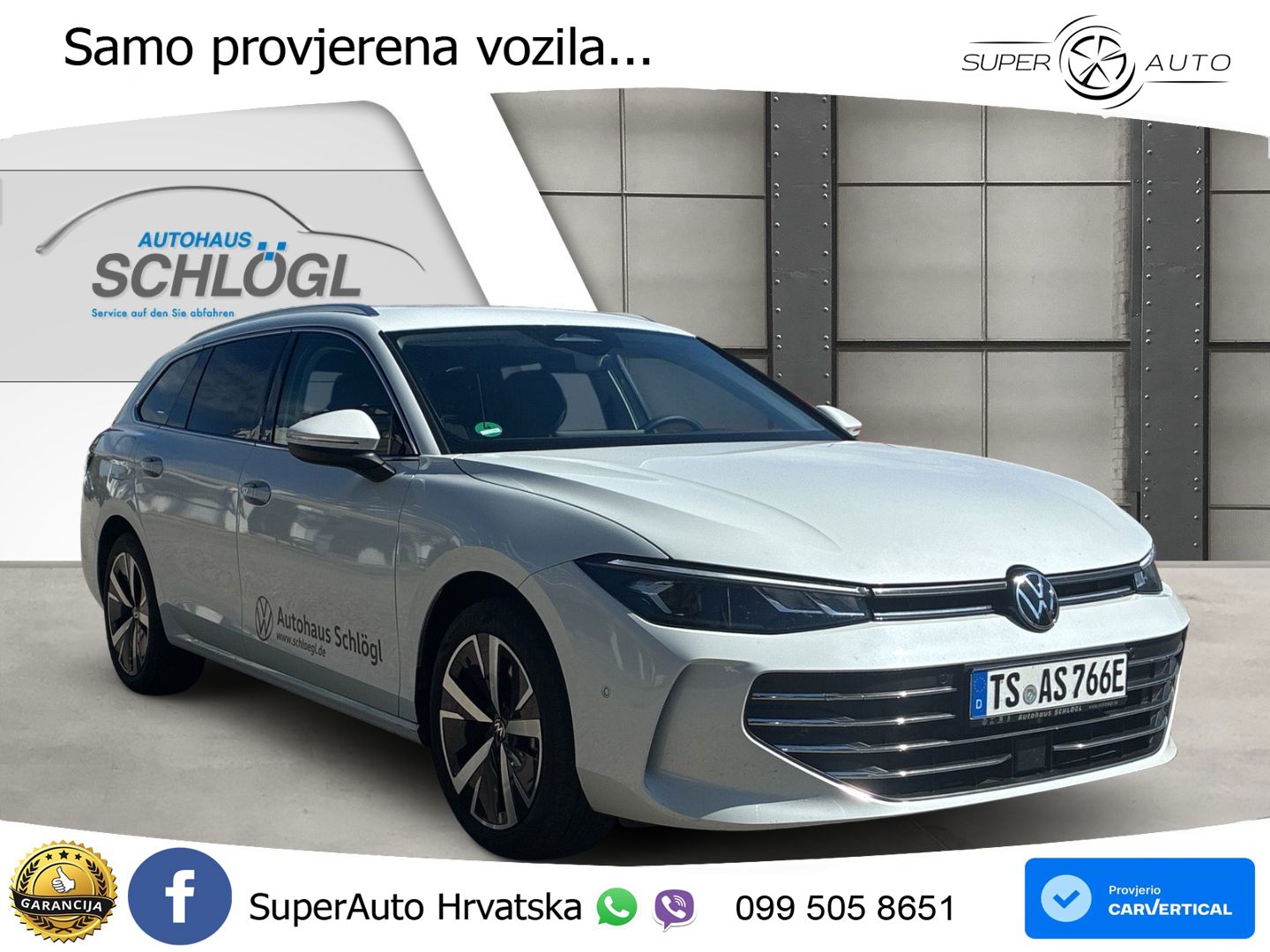 Volkswagen Passat Variant 1.5 TSI (204 KS) eHybrid DSG Business LED+GR SJED+ACC