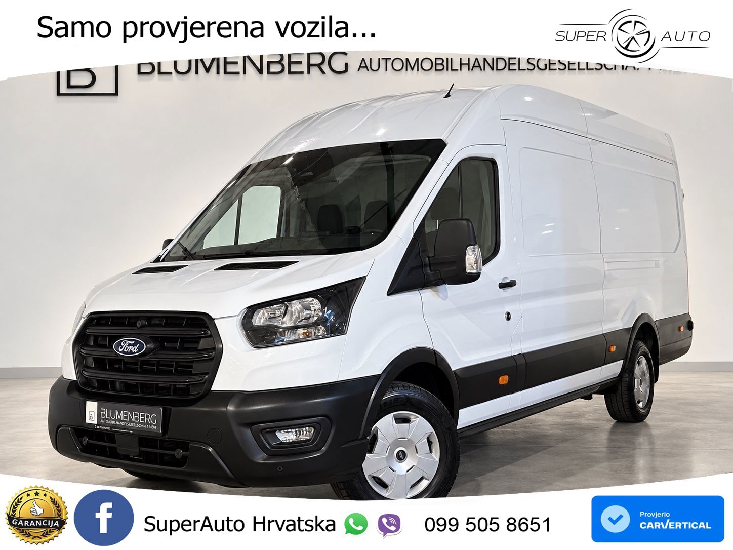 Ford Transit Kasten 350 L4H3 Trend *Virtual,Kamera* 165 KS