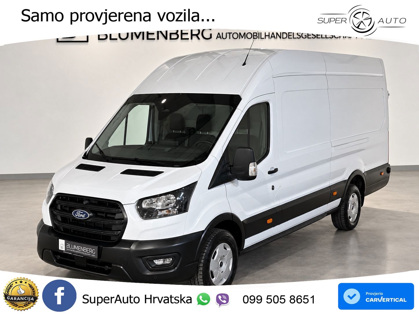 Ford Transit Kasten 350 L4H3 Trend *Virtual,Kamera* 165 KS
