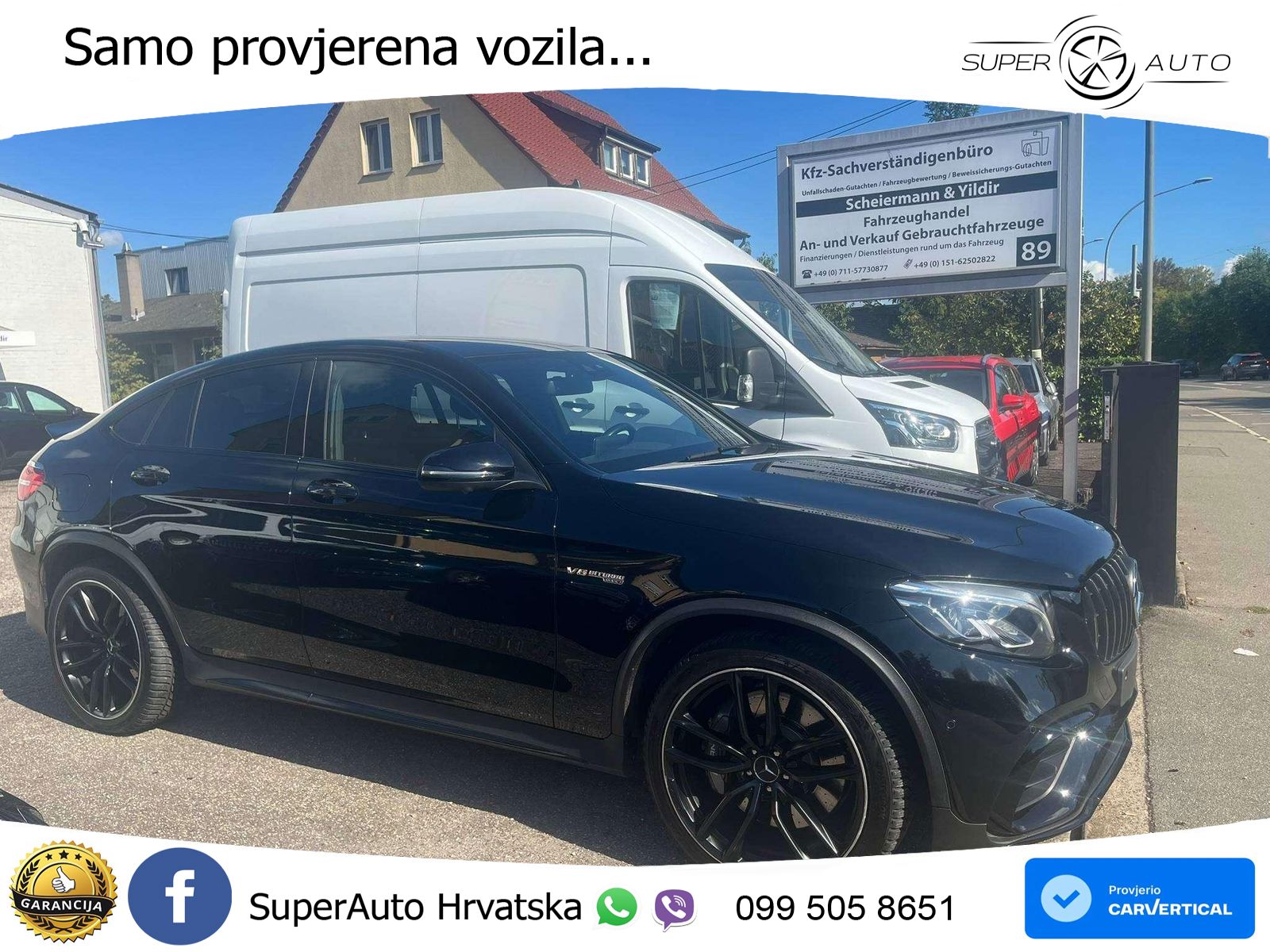 Mercedes GLC Coupe AMG 63 V8 (476 KS) 4MATIC+ MCT