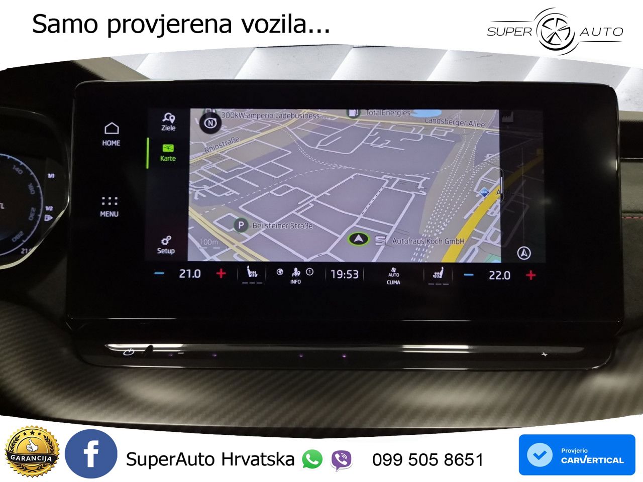Škoda Octavia Combi RS 2.0 TSI (245 KS) DSG MATRIX+GR SJED+KAM