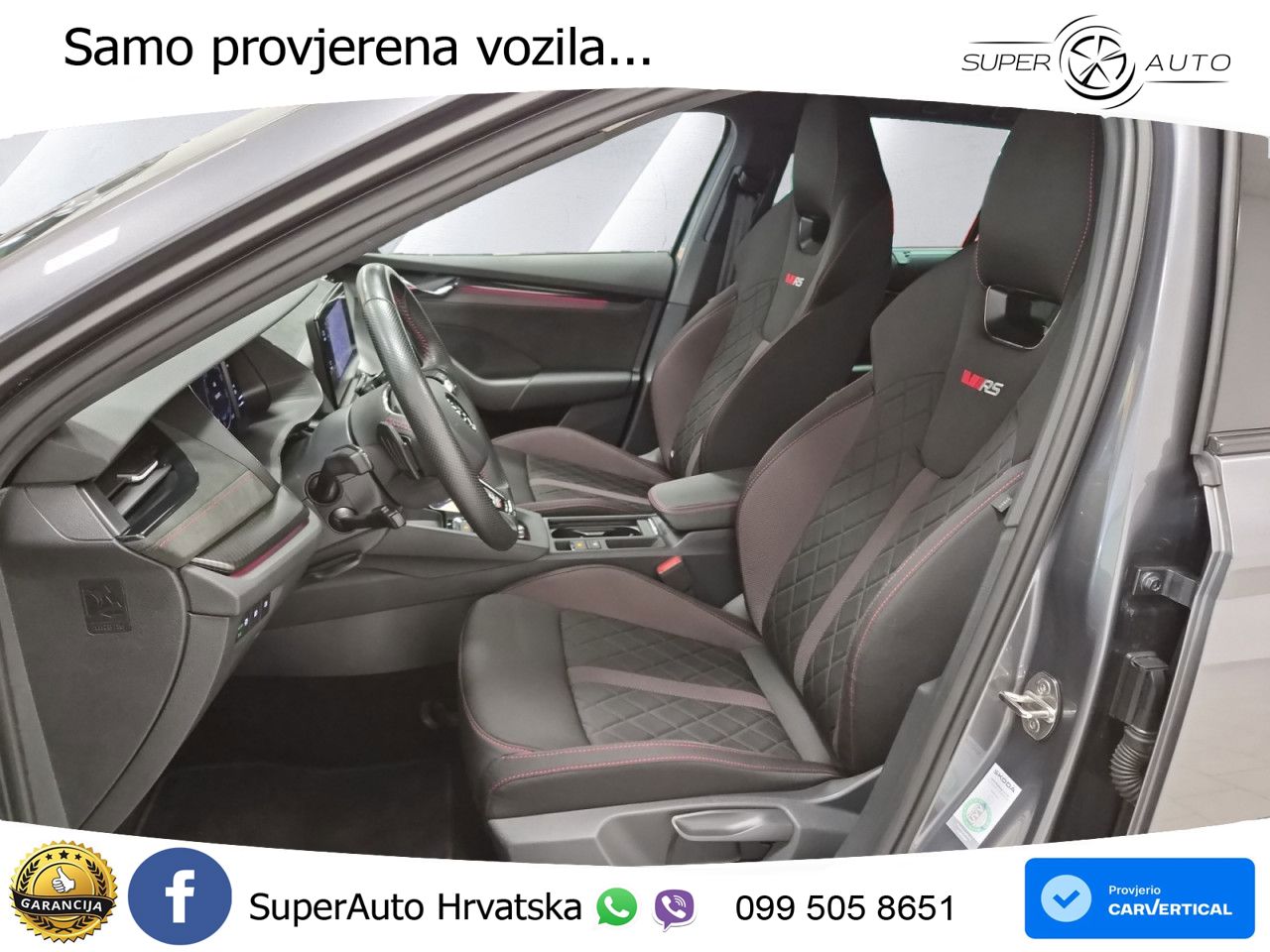 Škoda Octavia Combi RS 2.0 TSI (245 KS) DSG MATRIX+GR SJED+KAM