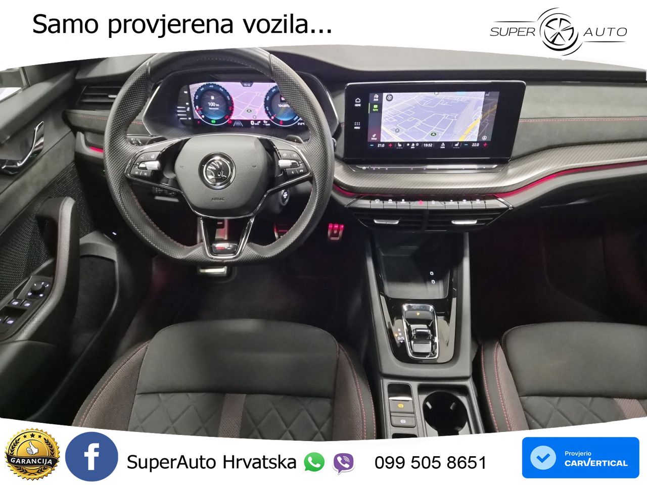 Škoda Octavia Combi RS 2.0 TSI (245 KS) DSG MATRIX+GR SJED+KAM