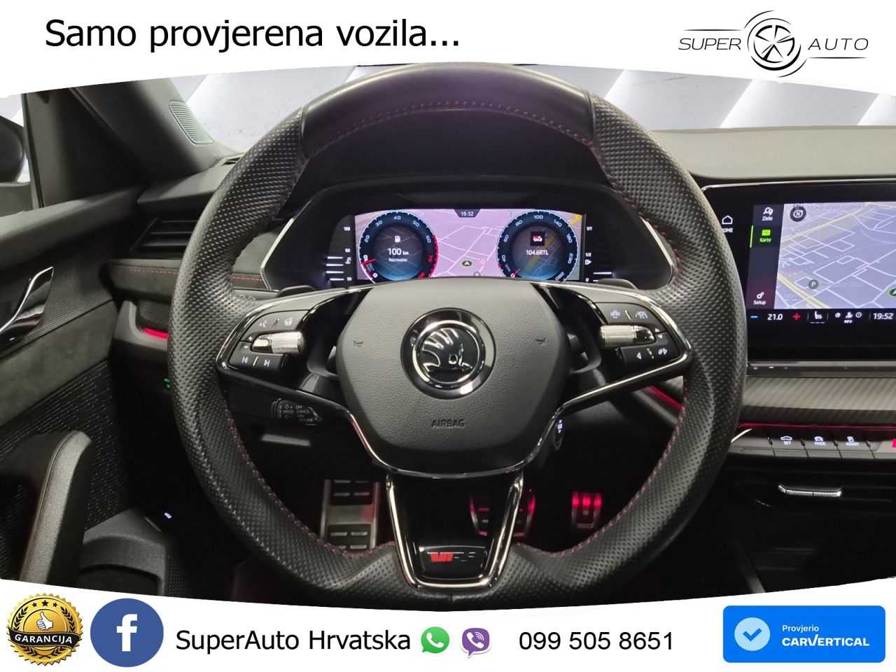 Škoda Octavia Combi RS 2.0 TSI (245 KS) DSG MATRIX+GR SJED+KAM