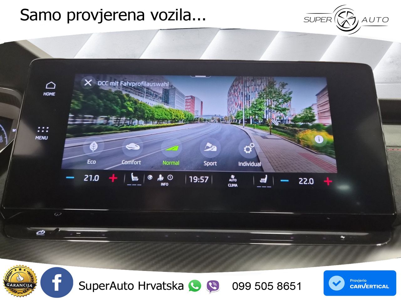 Škoda Octavia Combi RS 2.0 TSI (245 KS) DSG MATRIX+GR SJED+KAM