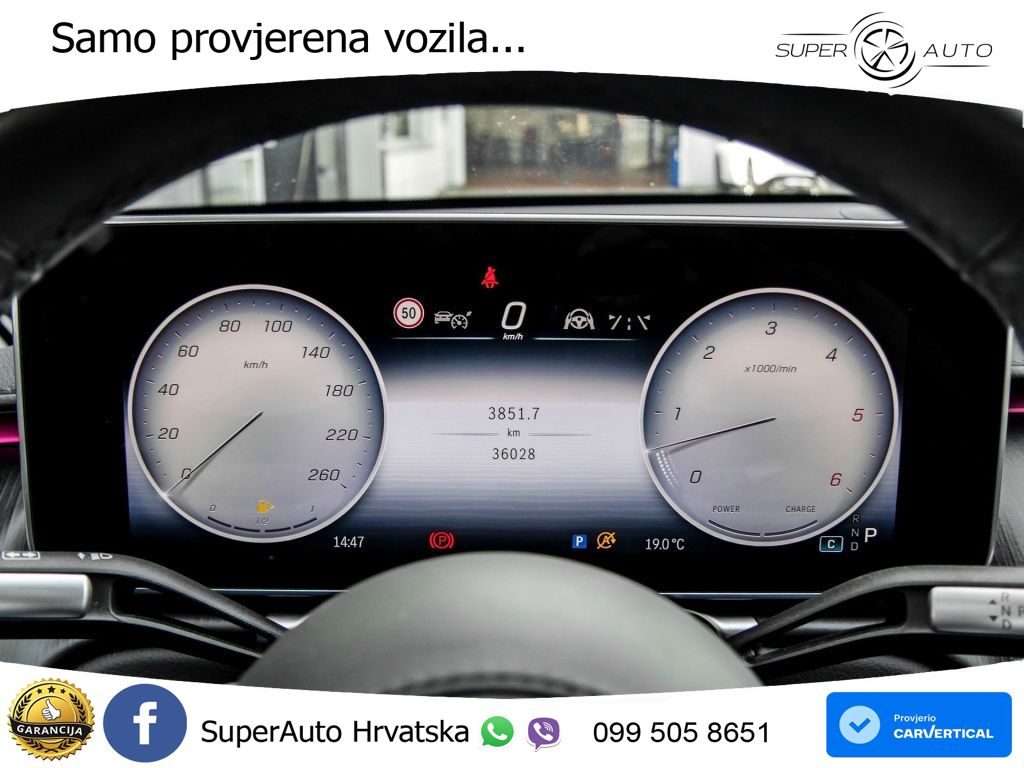 Mercedes S 450d (367 KS) EQ Boost 4MATIC 9G-TRONIC AMG ZRAČNI+ACC+GR SJED+KAM+PANO