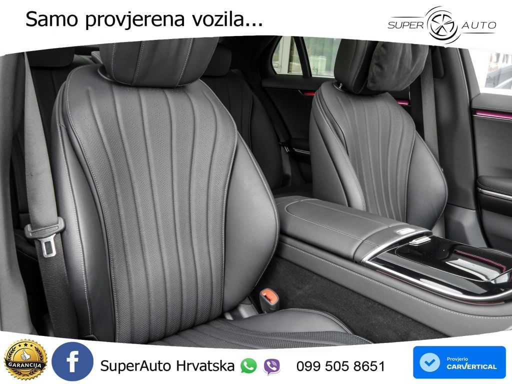 Mercedes S 450d (367 KS) EQ Boost 4MATIC 9G-TRONIC AMG ZRAČNI+ACC+GR SJED+KAM+PANO