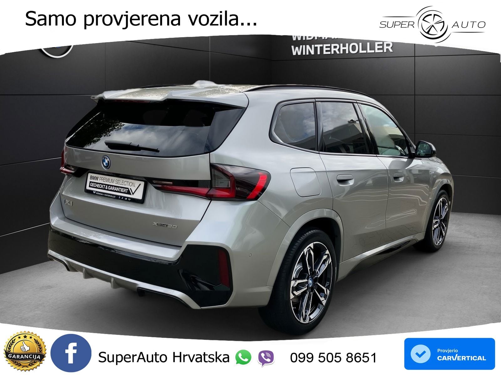 BMW iX1 68 kWh (313 KS) xDrive30 M Sport LED+GR SJED+ACC