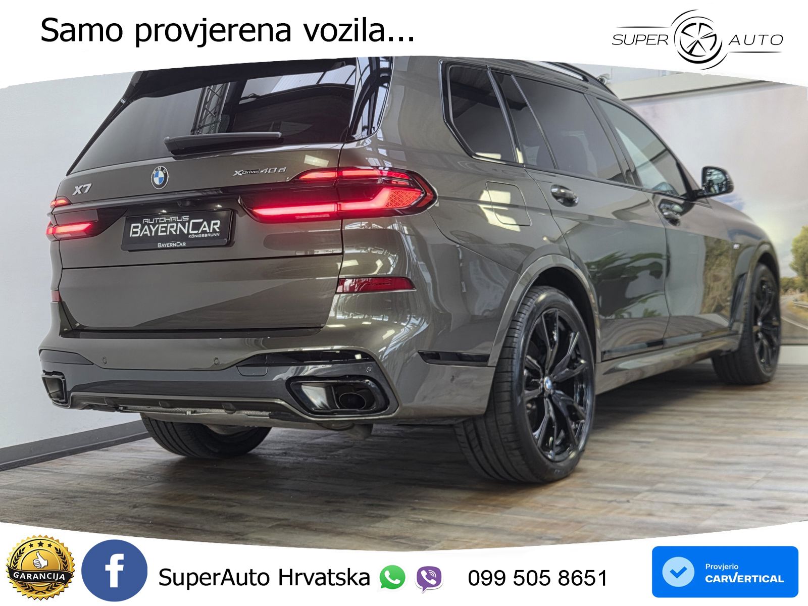 BMW X7 40d (352 KS) xDrive Steptronic M Sport LED+GR SJED+ACC