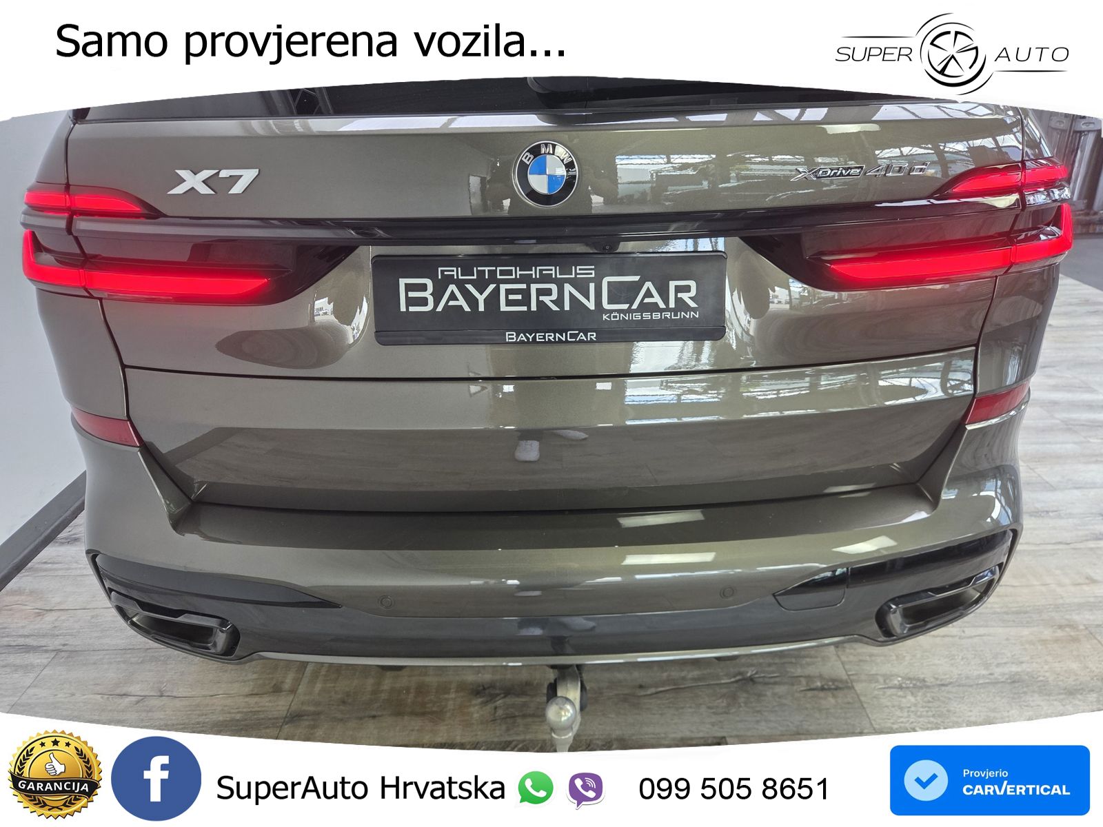 BMW X7 40d (352 KS) xDrive Steptronic M Sport LED+GR SJED+ACC