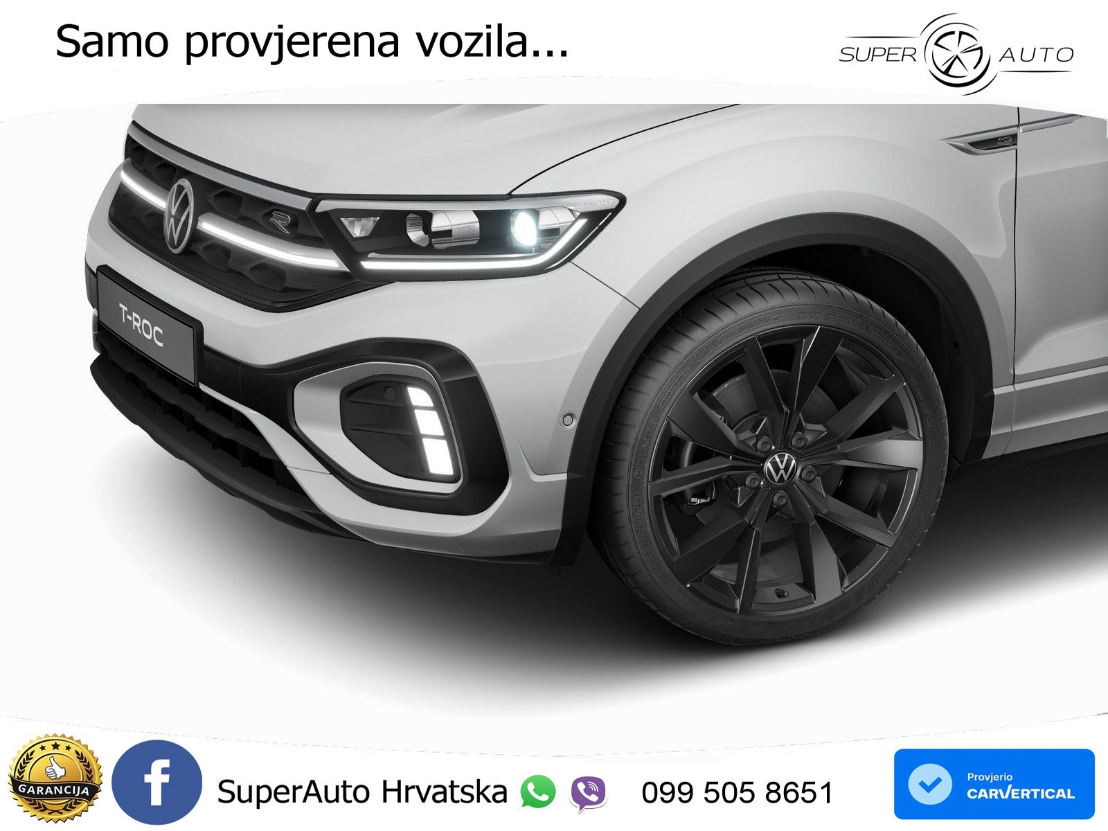 Volkswagen T-Roc 1.5 TSI (150 KS) DSG MATRIX+GR SJED+KAM