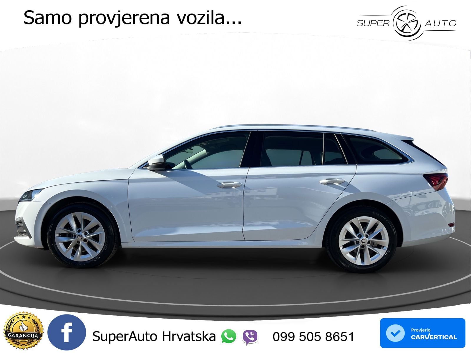 Škoda Octavia Combi 2.0 TDI (150 KS) DSG LED+GR SJED+ACC