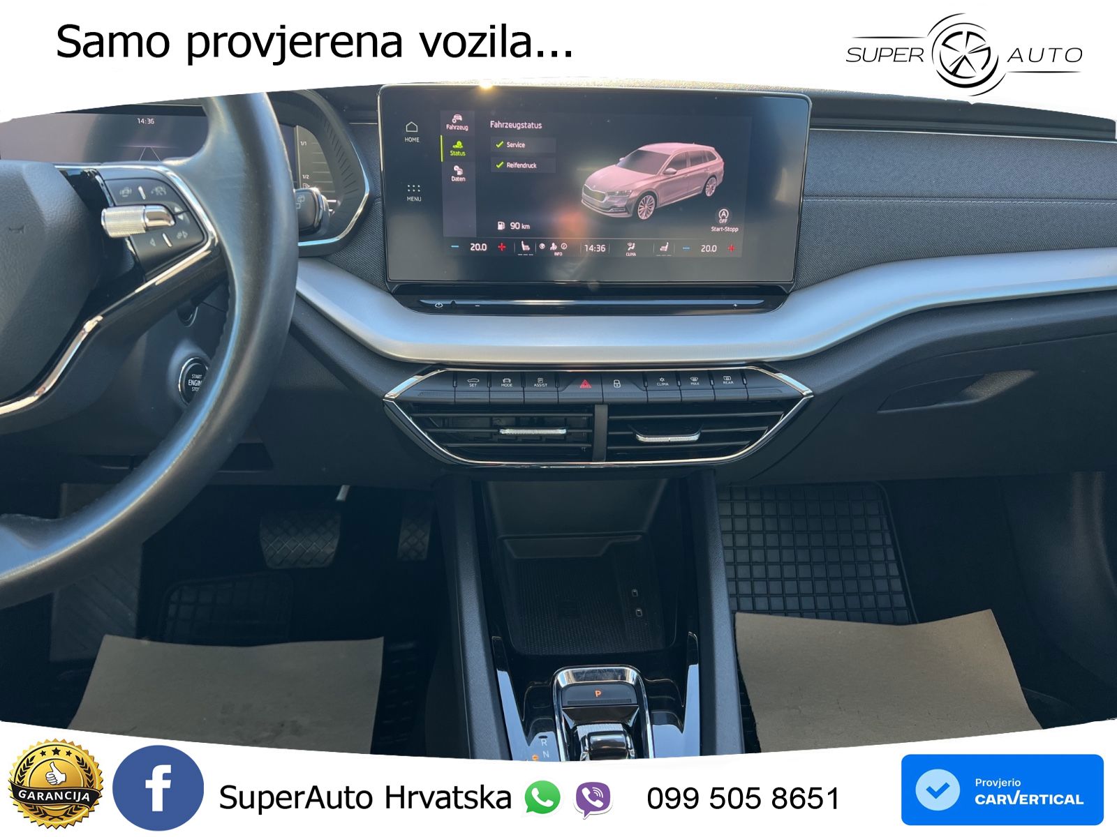 Škoda Octavia Combi 2.0 TDI (150 KS) DSG LED+GR SJED+ACC