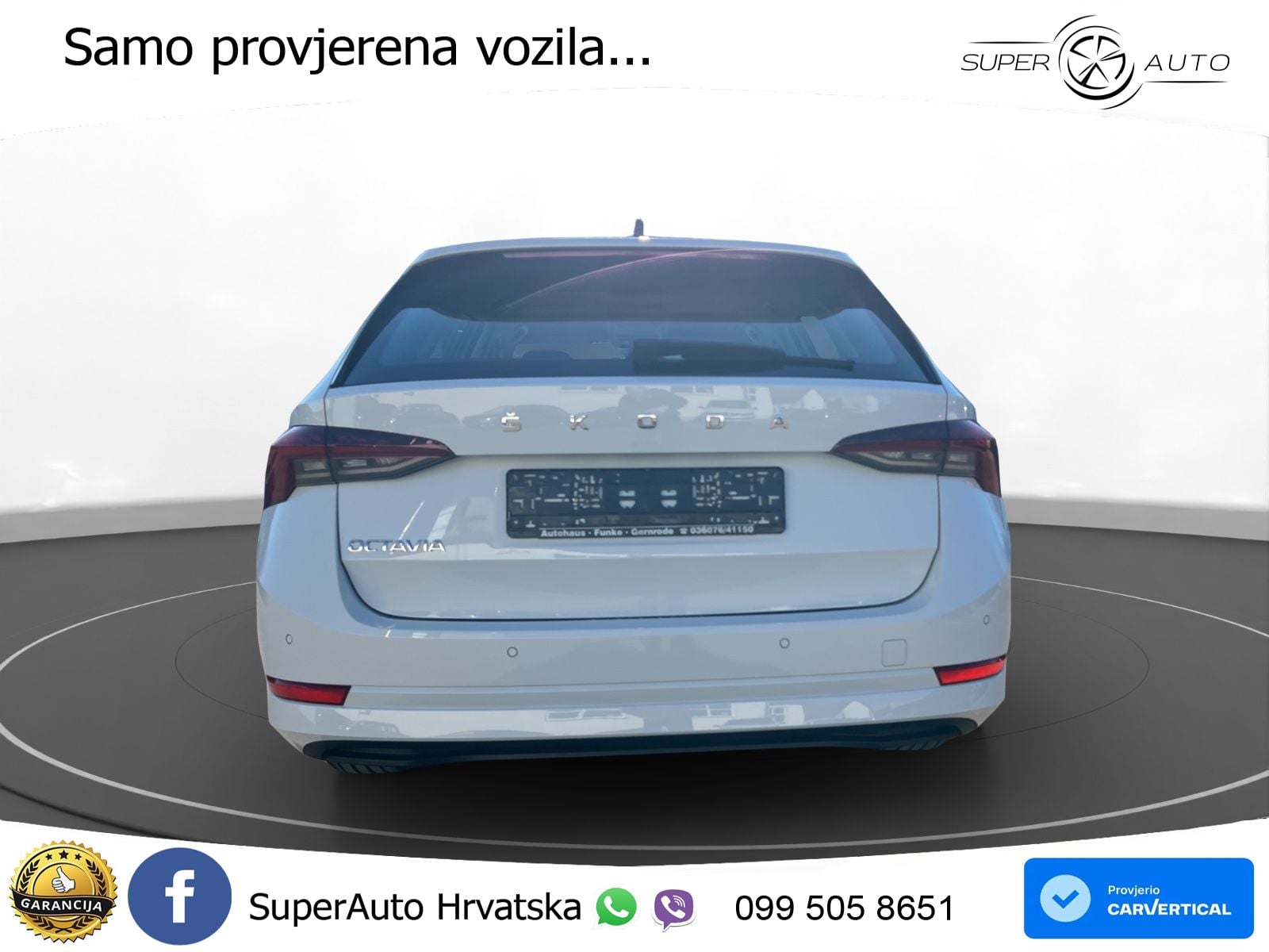 Škoda Octavia Combi 2.0 TDI (150 KS) DSG LED+GR SJED+ACC