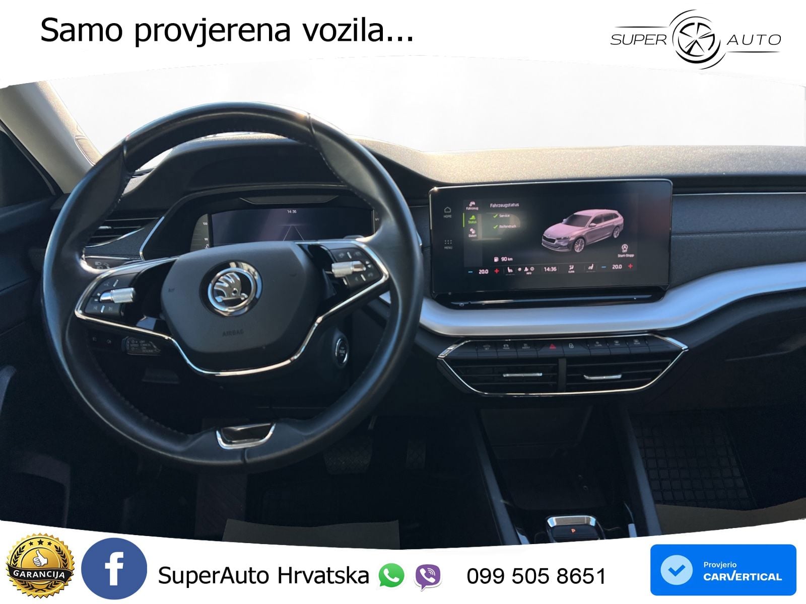 Škoda Octavia Combi 2.0 TDI (150 KS) DSG LED+GR SJED+ACC