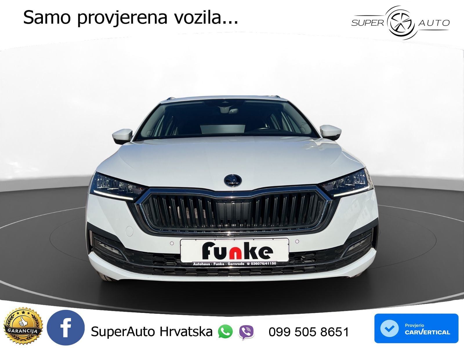 Škoda Octavia Combi 2.0 TDI (150 KS) DSG LED+GR SJED+ACC