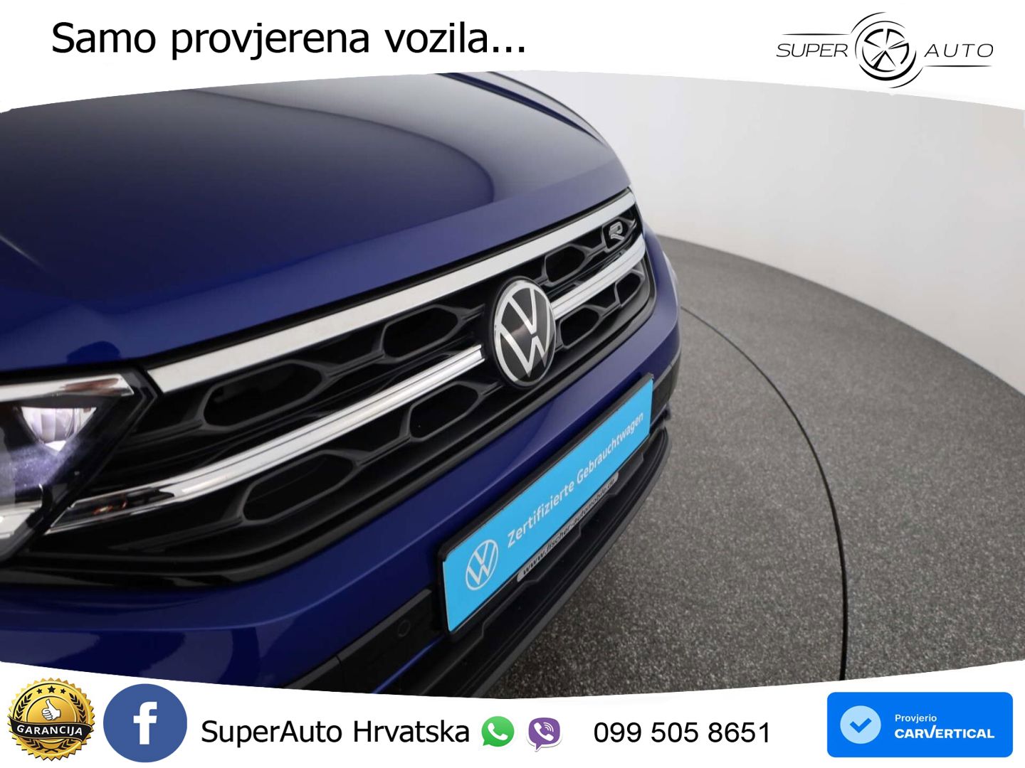 Volkswagen T-Roc 1.5 TSI (150 KS) R-Line LED+GR SJED+ACC
