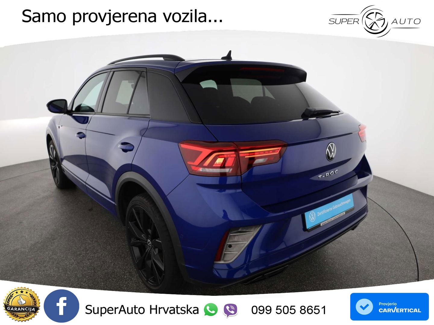 Volkswagen T-Roc 1.5 TSI (150 KS) R-Line LED+GR SJED+ACC