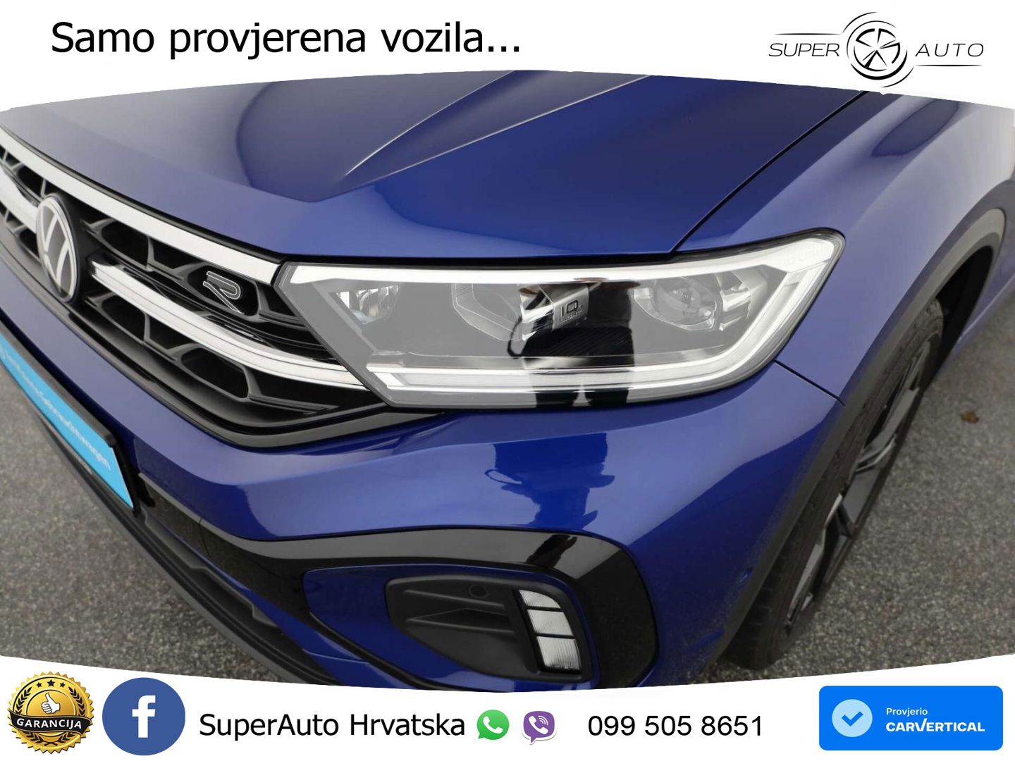 Volkswagen T-Roc 1.5 TSI (150 KS) R-Line LED+GR SJED+ACC