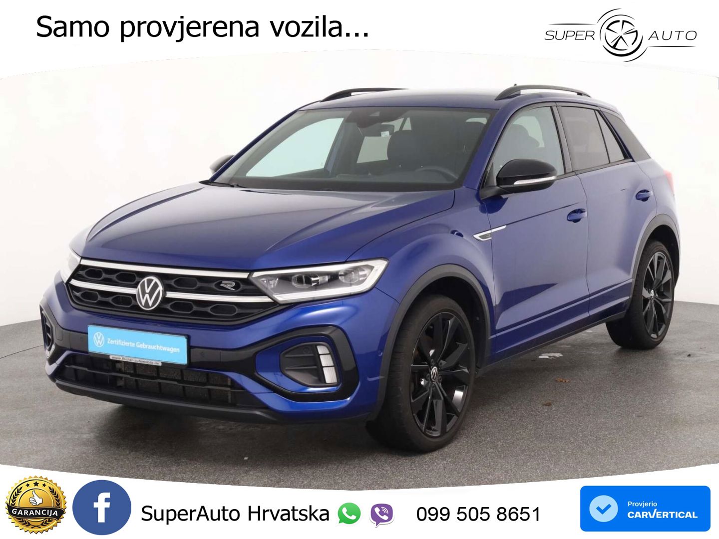 Volkswagen T-Roc 1.5 TSI (150 KS) R-Line LED+GR SJED+ACC