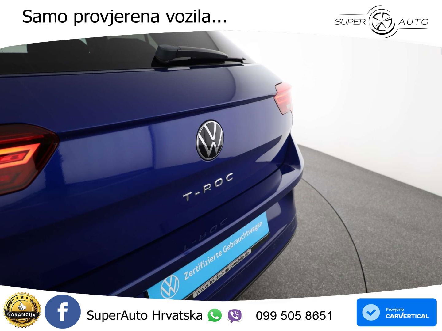 Volkswagen T-Roc 1.5 TSI (150 KS) R-Line LED+GR SJED+ACC