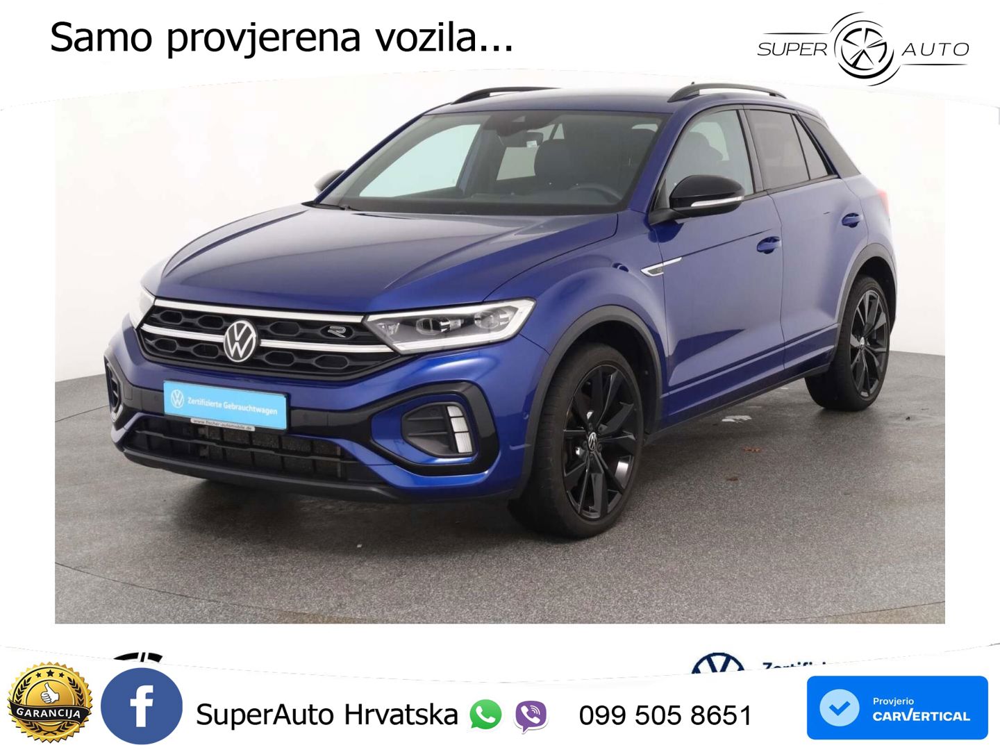 Volkswagen T-Roc 1.5 TSI (150 KS) R-Line LED+GR SJED+ACC