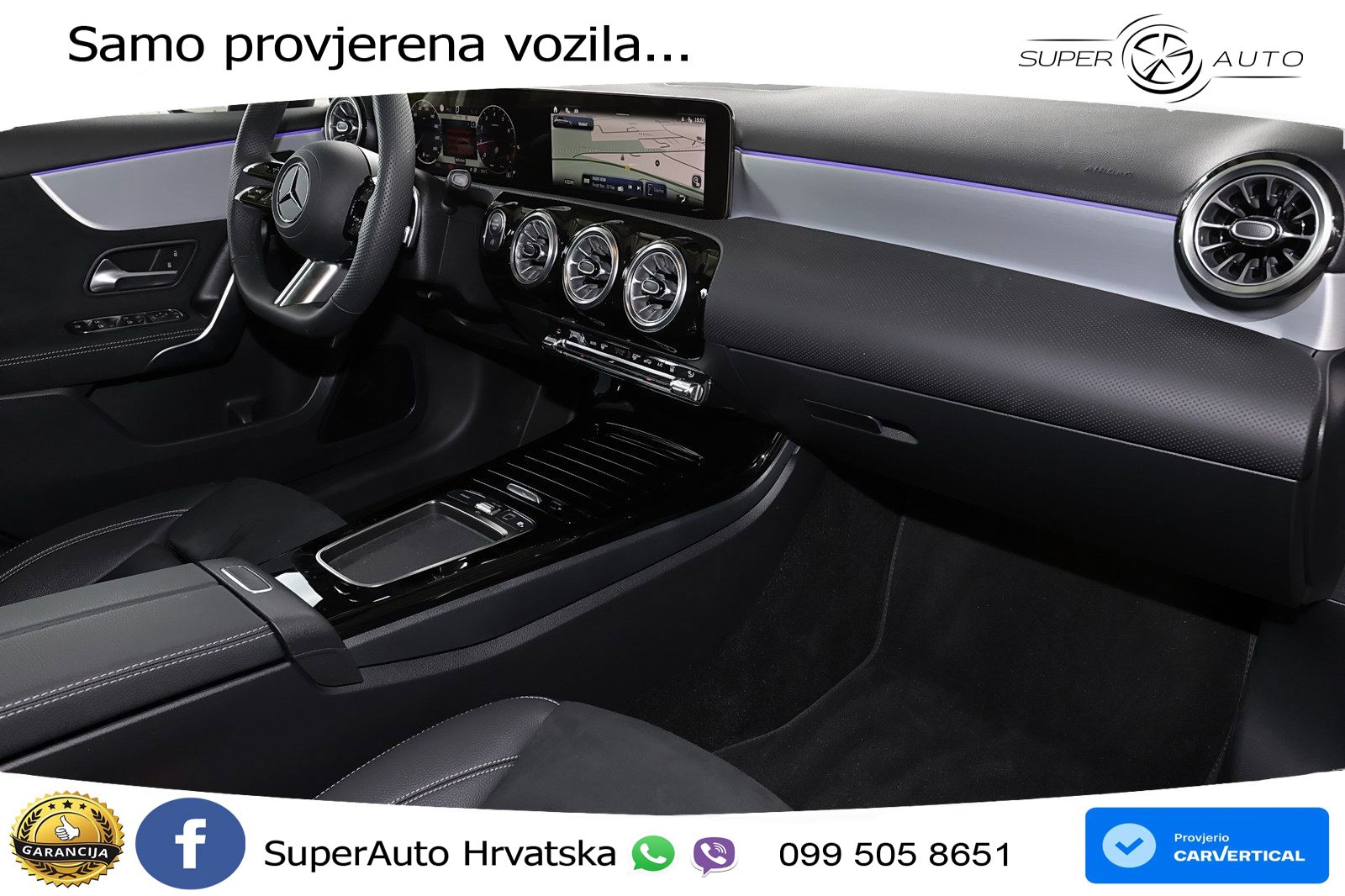 Mercedes-Benz A 200 7G-DCT AMG LED+GR SJED+ACC