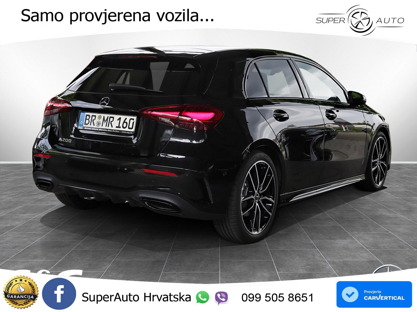 Mercedes-Benz A 200 7G-DCT AMG LED+GR SJED+ACC