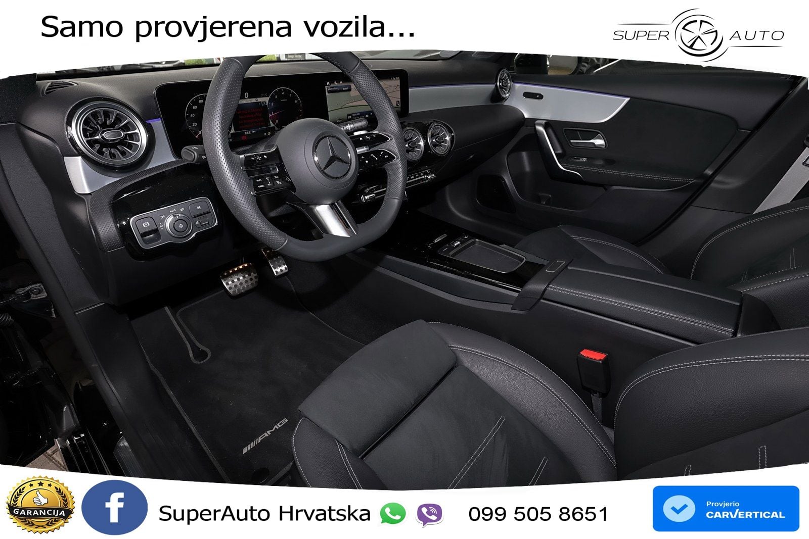 Mercedes-Benz A 200 7G-DCT AMG LED+GR SJED+ACC