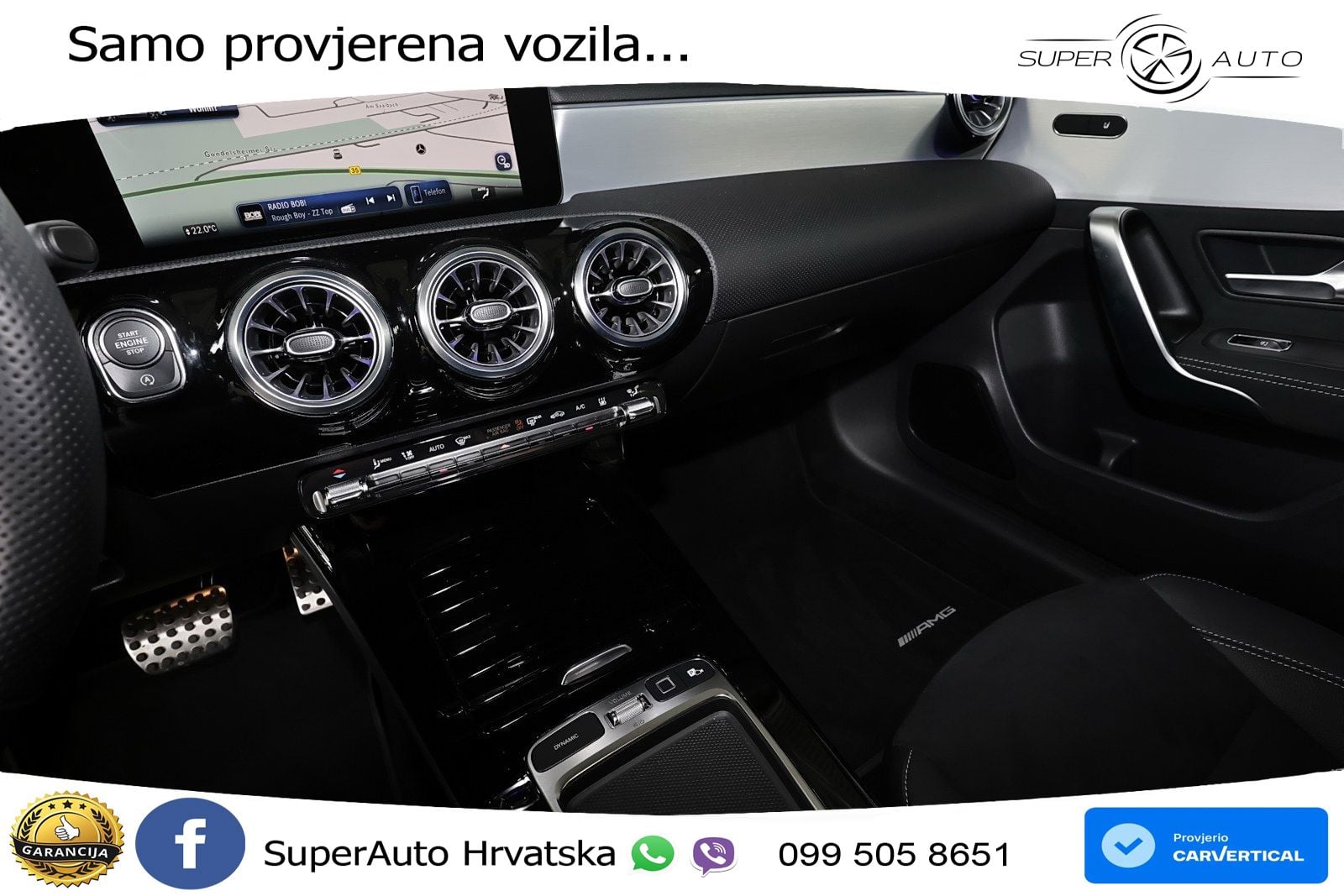 Mercedes-Benz A 200 7G-DCT AMG LED+GR SJED+ACC