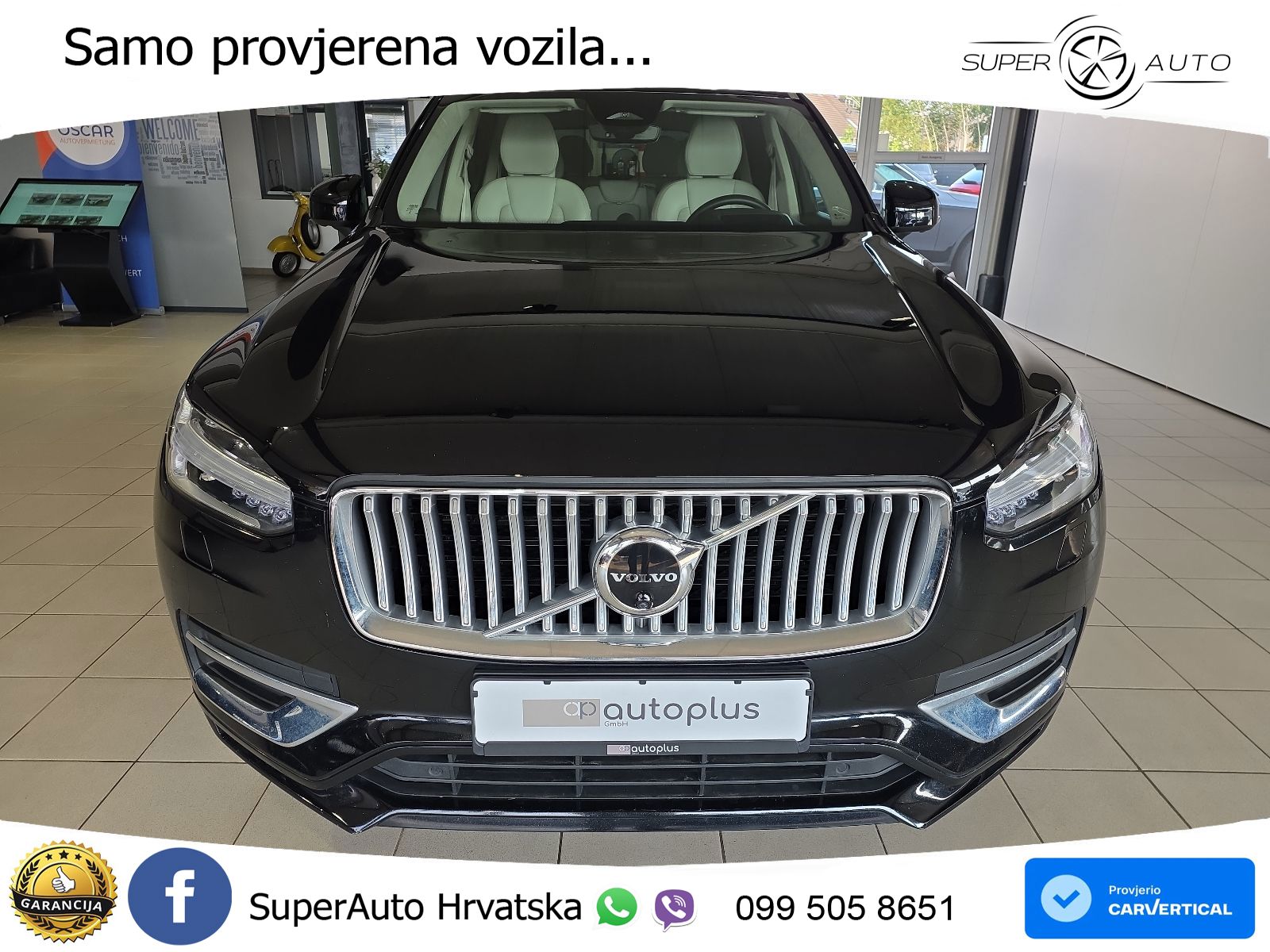 Volvo XC90 2.0 B5 Diesel AWD Automatic ACC+HEAD+4xGR SJED+360+PANO