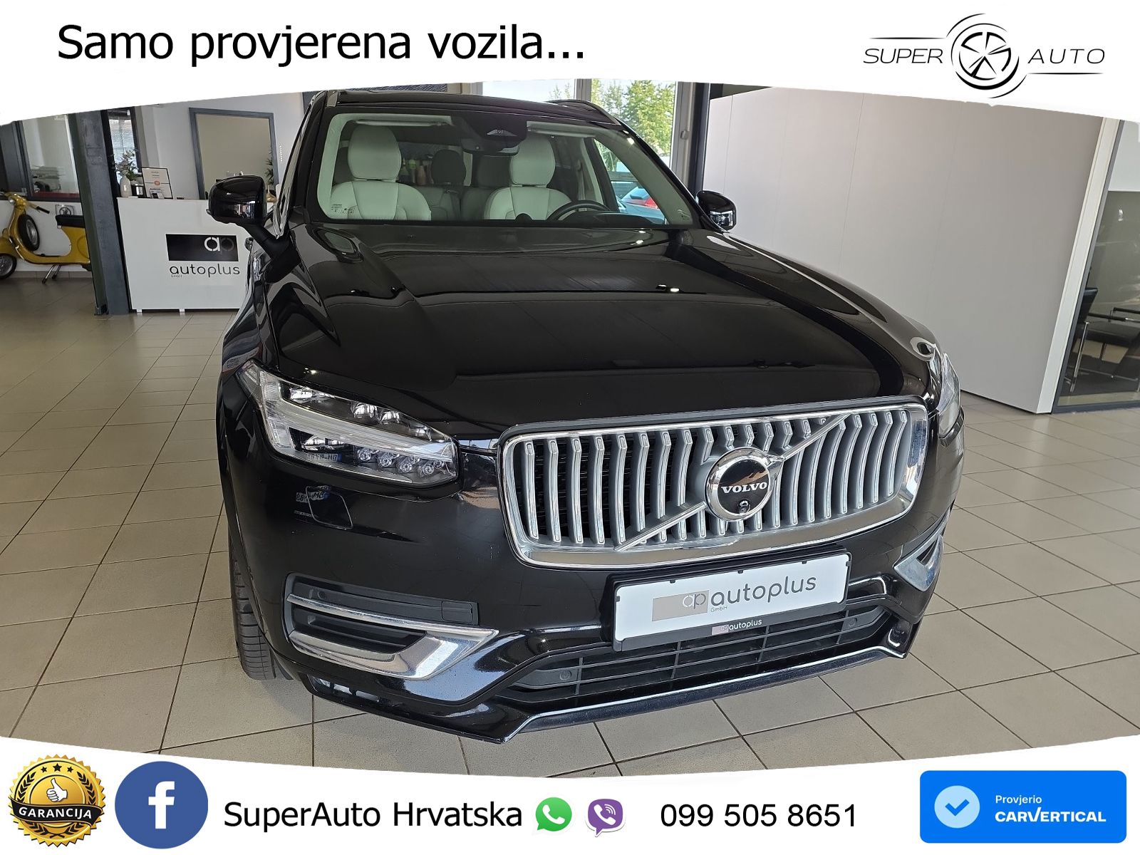 Volvo XC90 2.0 B5 Diesel AWD Automatic ACC+HEAD+4xGR SJED+360+PANO