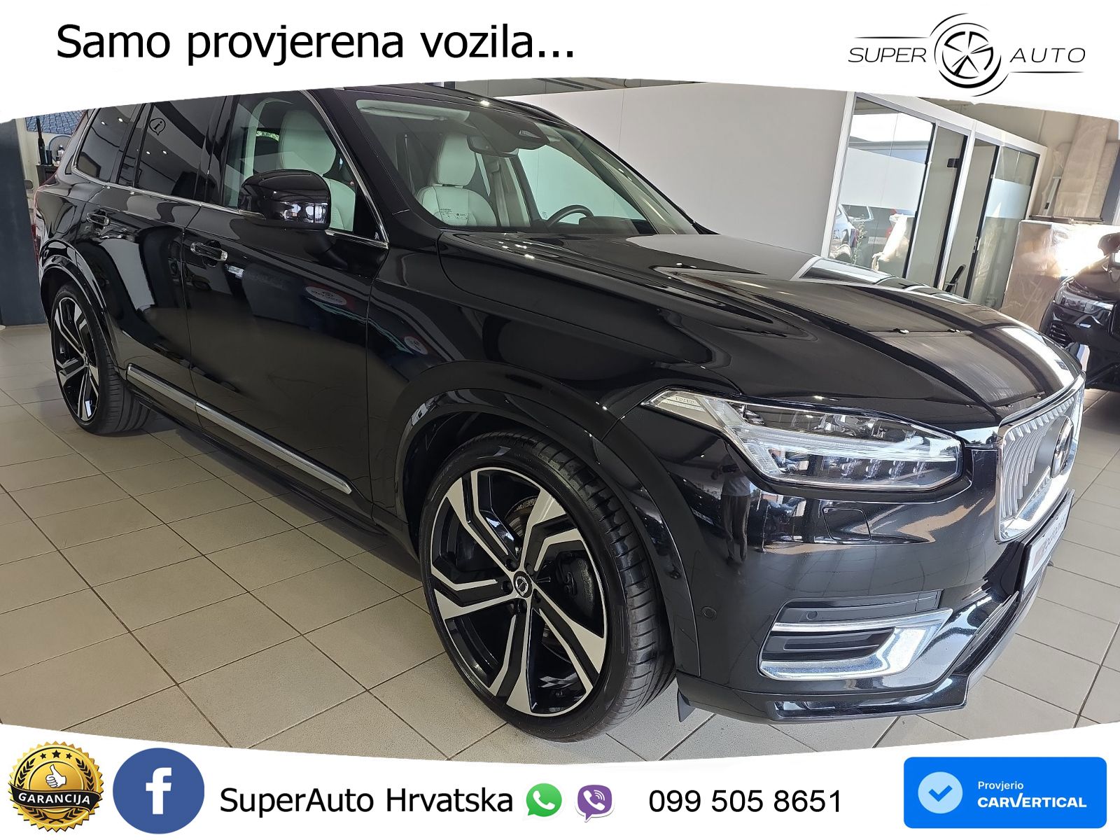 Volvo XC90 2.0 B5 Diesel AWD Automatic ACC+HEAD+4xGR SJED+360+PANO