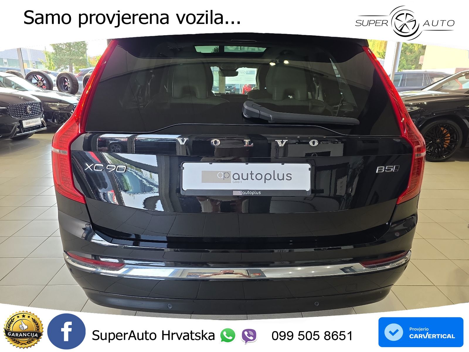 Volvo XC90 2.0 B5 Diesel AWD Automatic ACC+HEAD+4xGR SJED+360+PANO