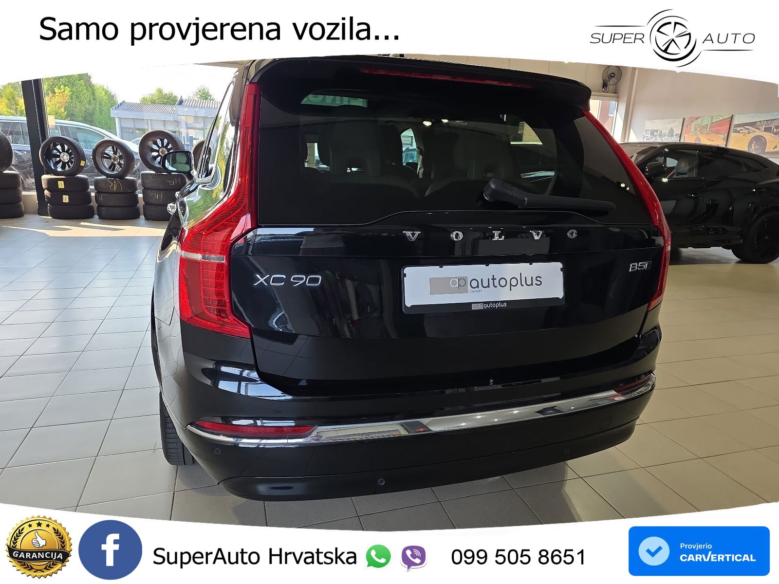 Volvo XC90 2.0 B5 Diesel AWD Automatic ACC+HEAD+4xGR SJED+360+PANO