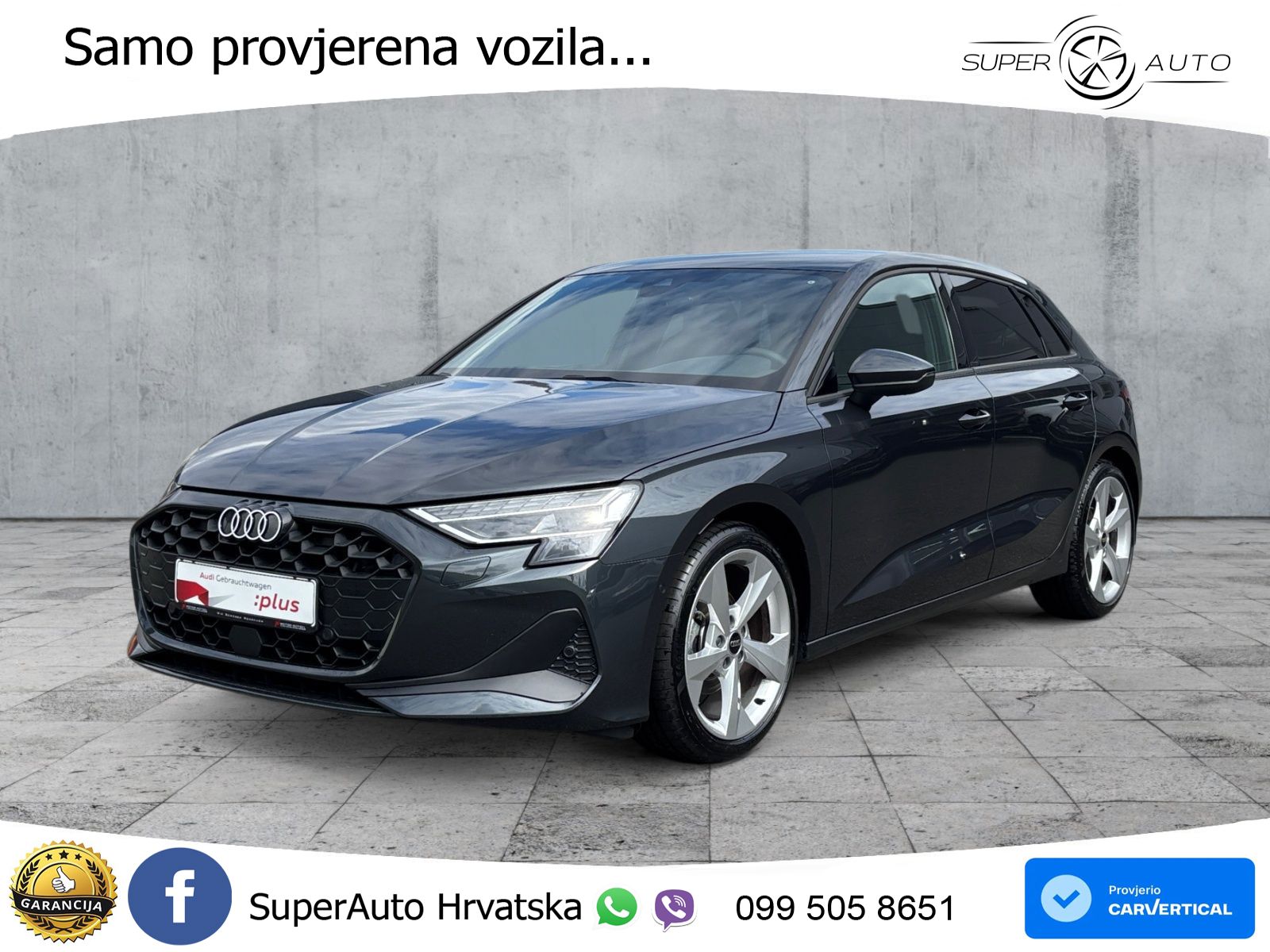 Audi A3 30 TDI (116 KS) LED+GR SJED+ACC