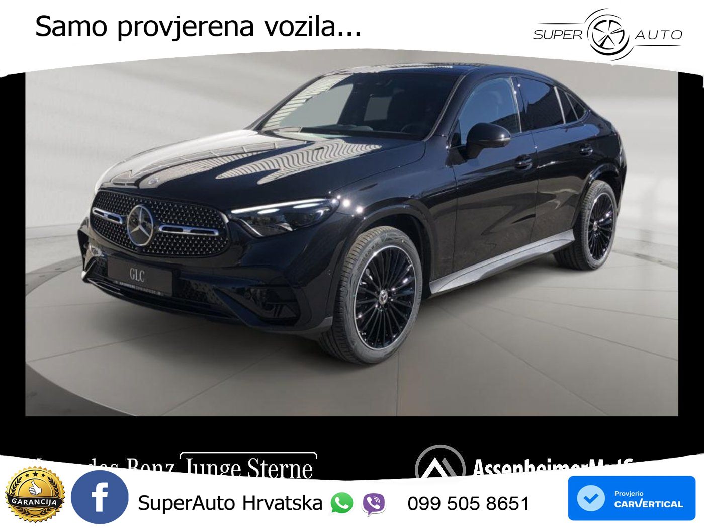 Mercedes GLC Coupe 450d (367 KS) 4MATIC 9G-TRONIC AMG ACC+GR SJED+360+PANO