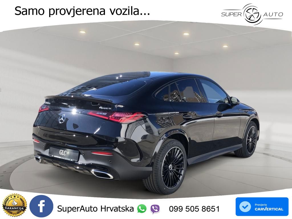 Mercedes GLC Coupe 450d (367 KS) 4MATIC 9G-TRONIC AMG ACC+GR SJED+360+PANO