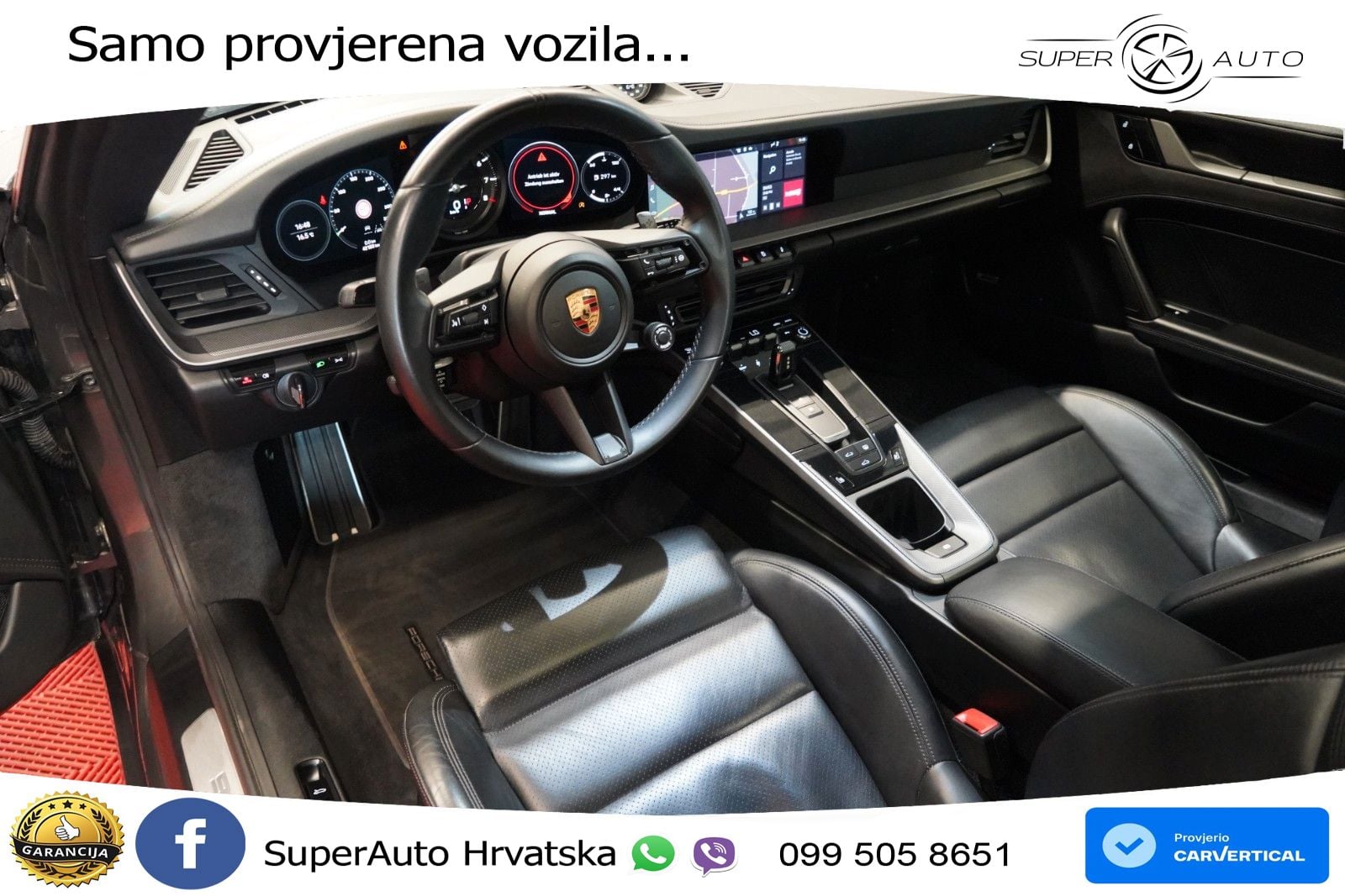 Porsche 911 Carrera 3.0 (385 KS) PDK ZRAČNI+ACC+GR SJED+KAM+PANO