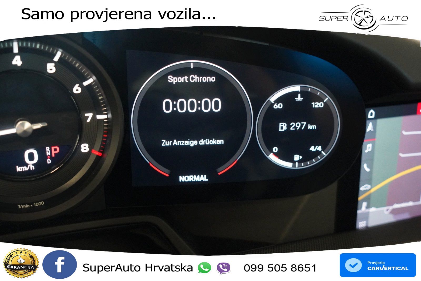Porsche 911 Carrera 3.0 (385 KS) PDK ZRAČNI+ACC+GR SJED+KAM+PANO