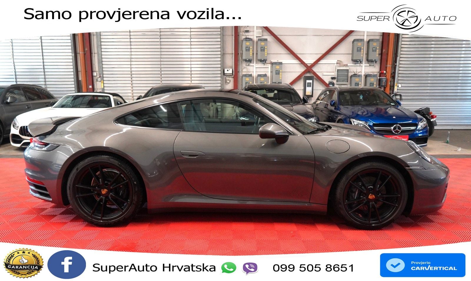 Porsche 911 Carrera 3.0 (385 KS) PDK ZRAČNI+ACC+GR SJED+KAM+PANO