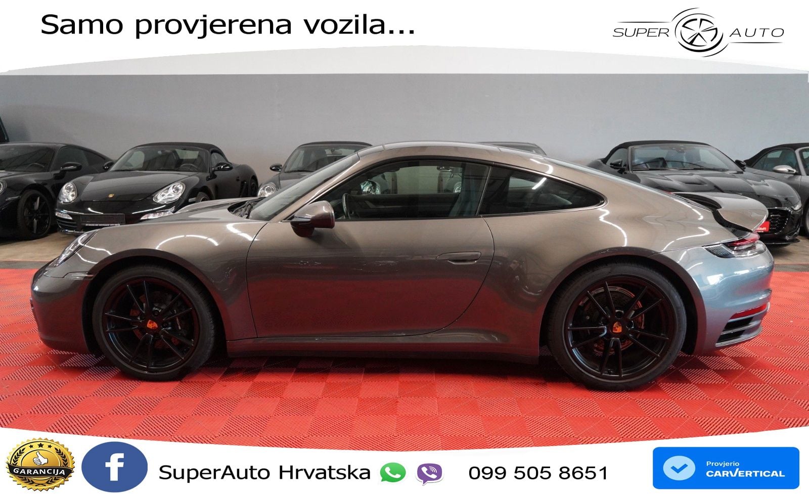 Porsche 911 Carrera 3.0 (385 KS) PDK ZRAČNI+ACC+GR SJED+KAM+PANO