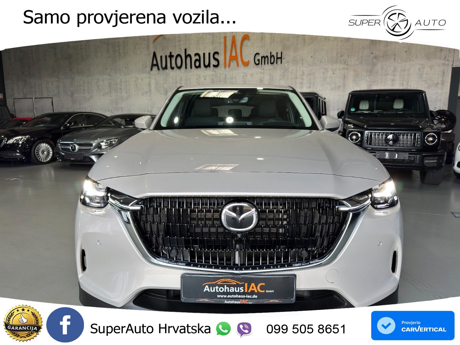 Mazda CX-60 3.3 e-Skyactiv D (254 KS) AWD Automatic LED+GR SJED+ACC