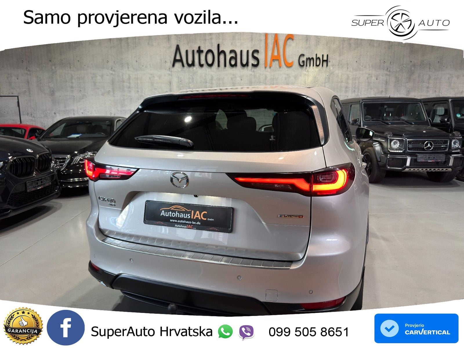 Mazda CX-60 3.3 e-Skyactiv D (254 KS) AWD Automatic LED+GR SJED+ACC