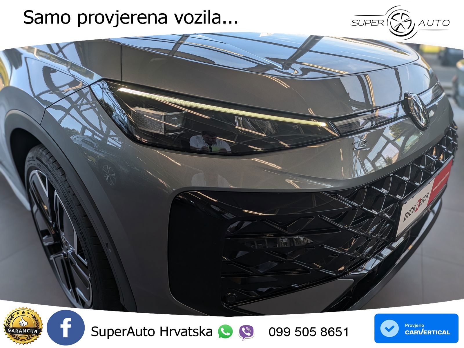 Volkswagen T-Roc 1.5 eTSI (150 KS)  DSG R-Line LED+GR SJED+ACC