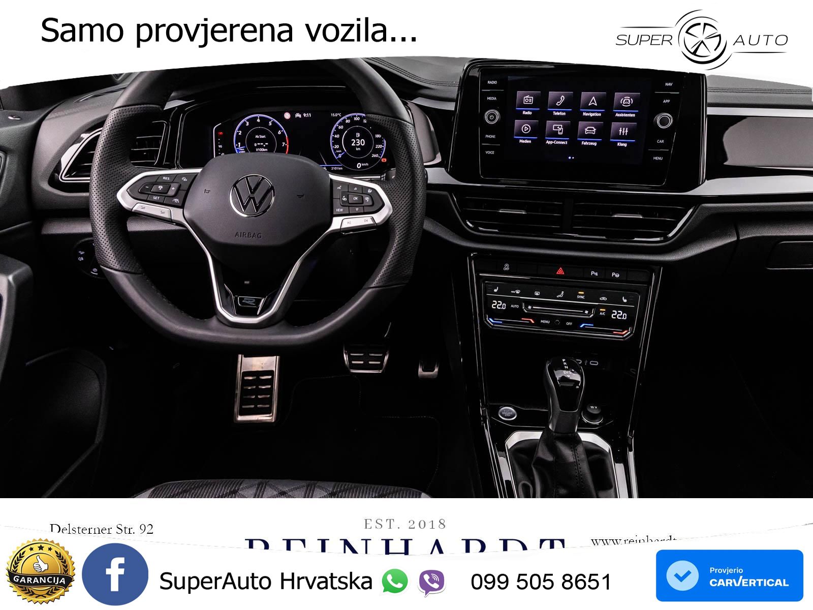 Volkswagen T-Roc 1.5 TSI (150 KS) DSG LED+GR SJED+ACC