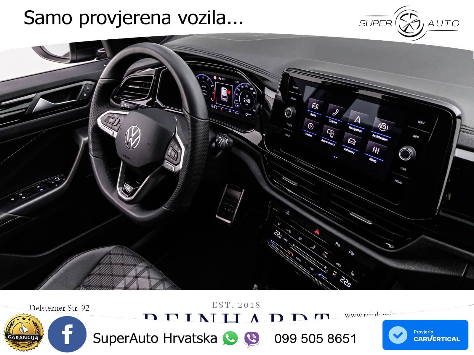 Volkswagen T-Roc 1.5 TSI (150 KS) DSG LED+GR SJED+ACC
